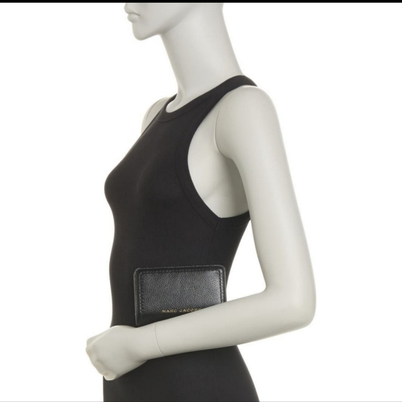 NWT Marc Jacobs Topstitched Compact Zip Wallet - Picture 9 of 12